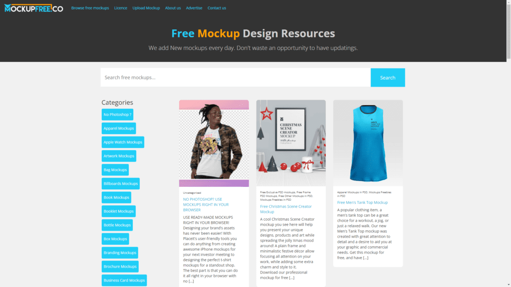 mockupfree psd mockup templates