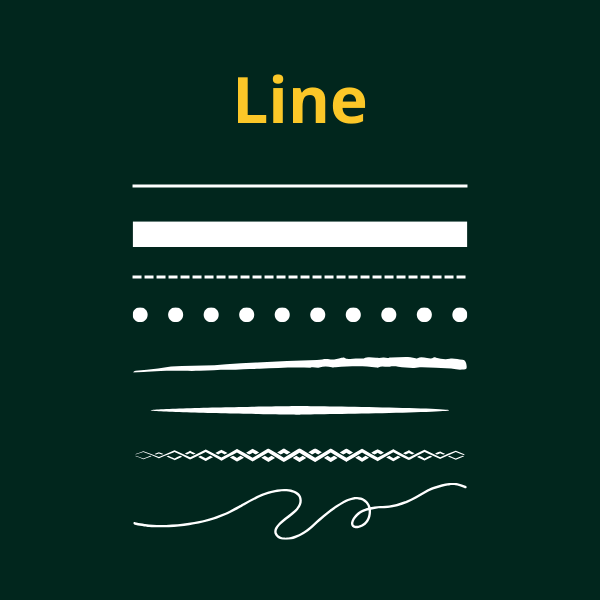 line visual elements