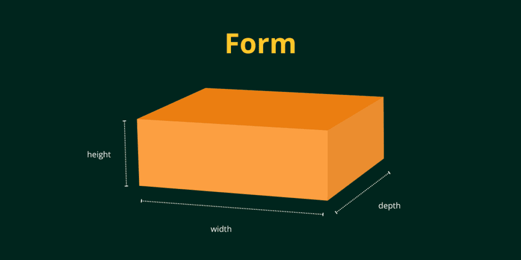 form-3d box-height-width-depth