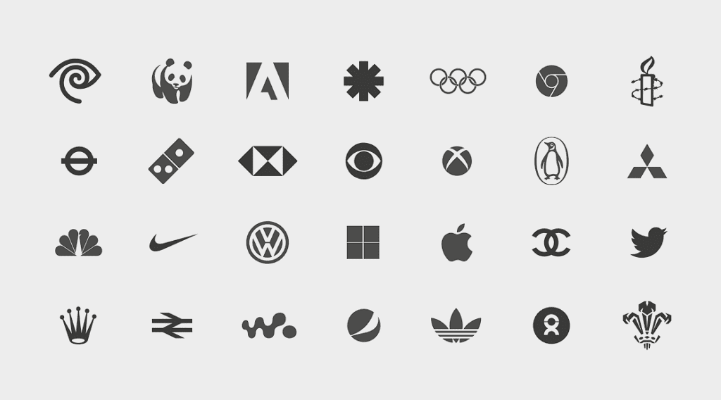 famous brands uses logo shapes example